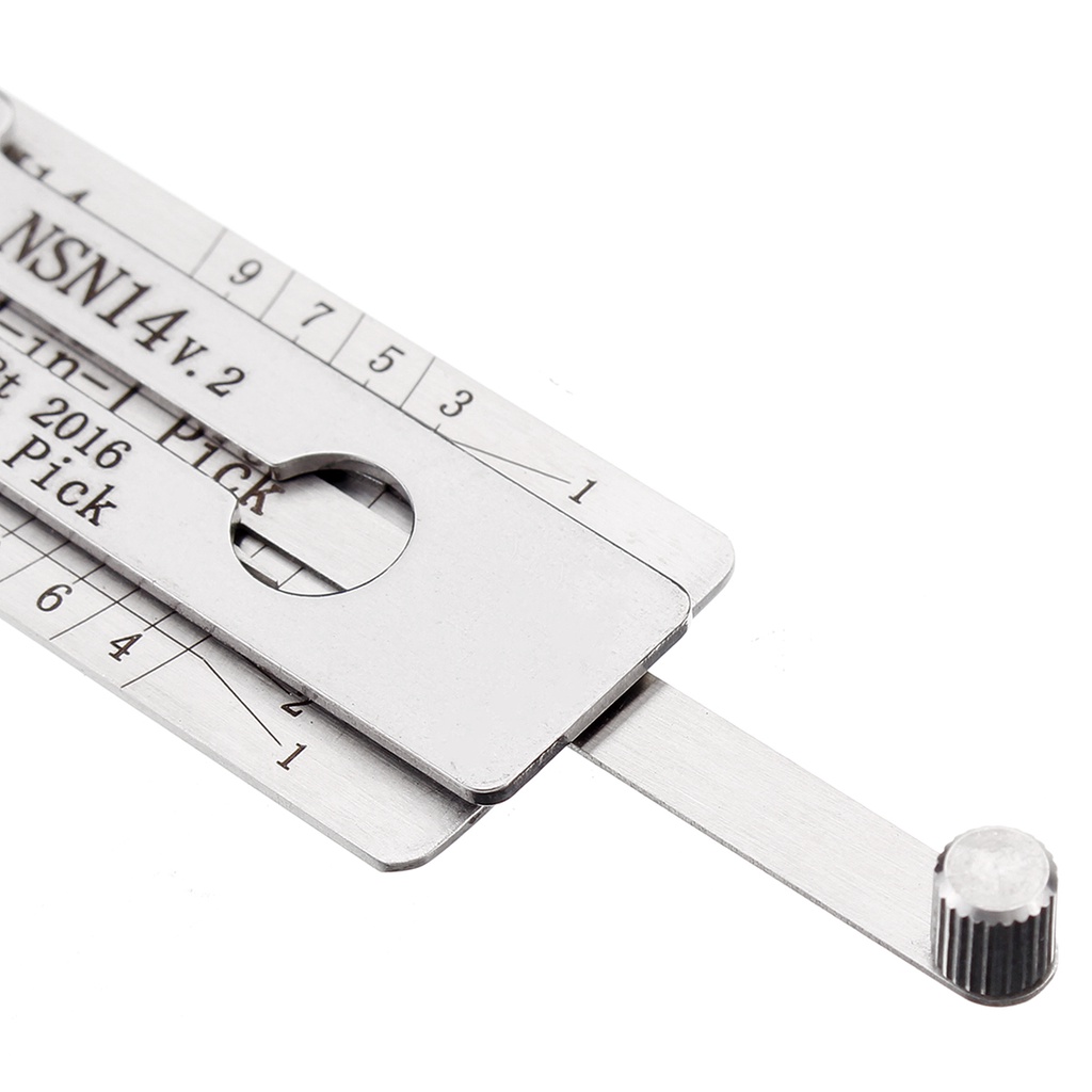 Dụng Cụ Mở Khóa Cửa Xe Hơi 2 Trong 1 nsn14 dr / bt Bằng Thép Không Gỉ