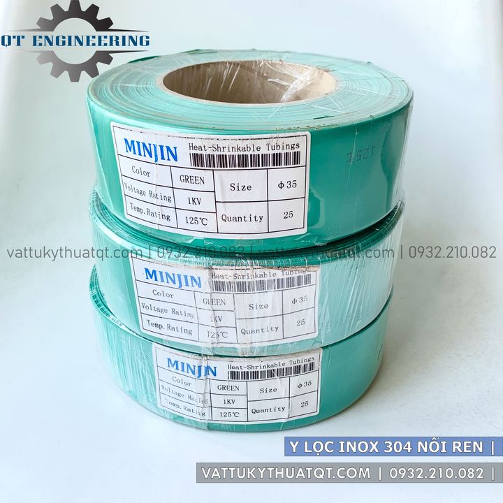 Ống Gen Co Nhiệt Phi 5-12mm | Cuộn 100M