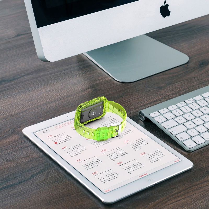 Dây Đeo Thay Thế Cho Đồng Hồ Thông Minh Xiaomi Mi Band 7 Pro + Ốp Mềm Chống Mồ Hôi