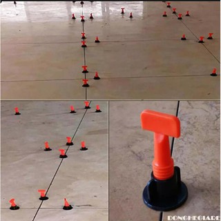 Ke vít cân bằng ốp lát gạch nền 50 cái tái sử dụng nhiều lần