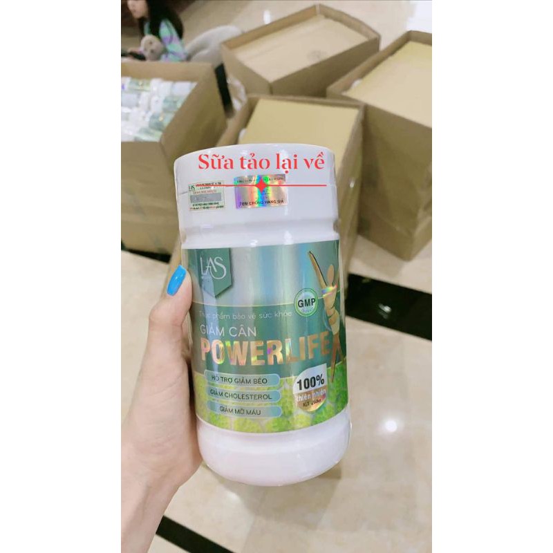 Sữa Tảo Giảm Cân POWERLIFE hộp 260g, date xa