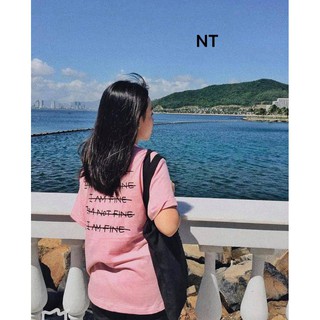 Áo I AM FINE cộc tay_NTA9882