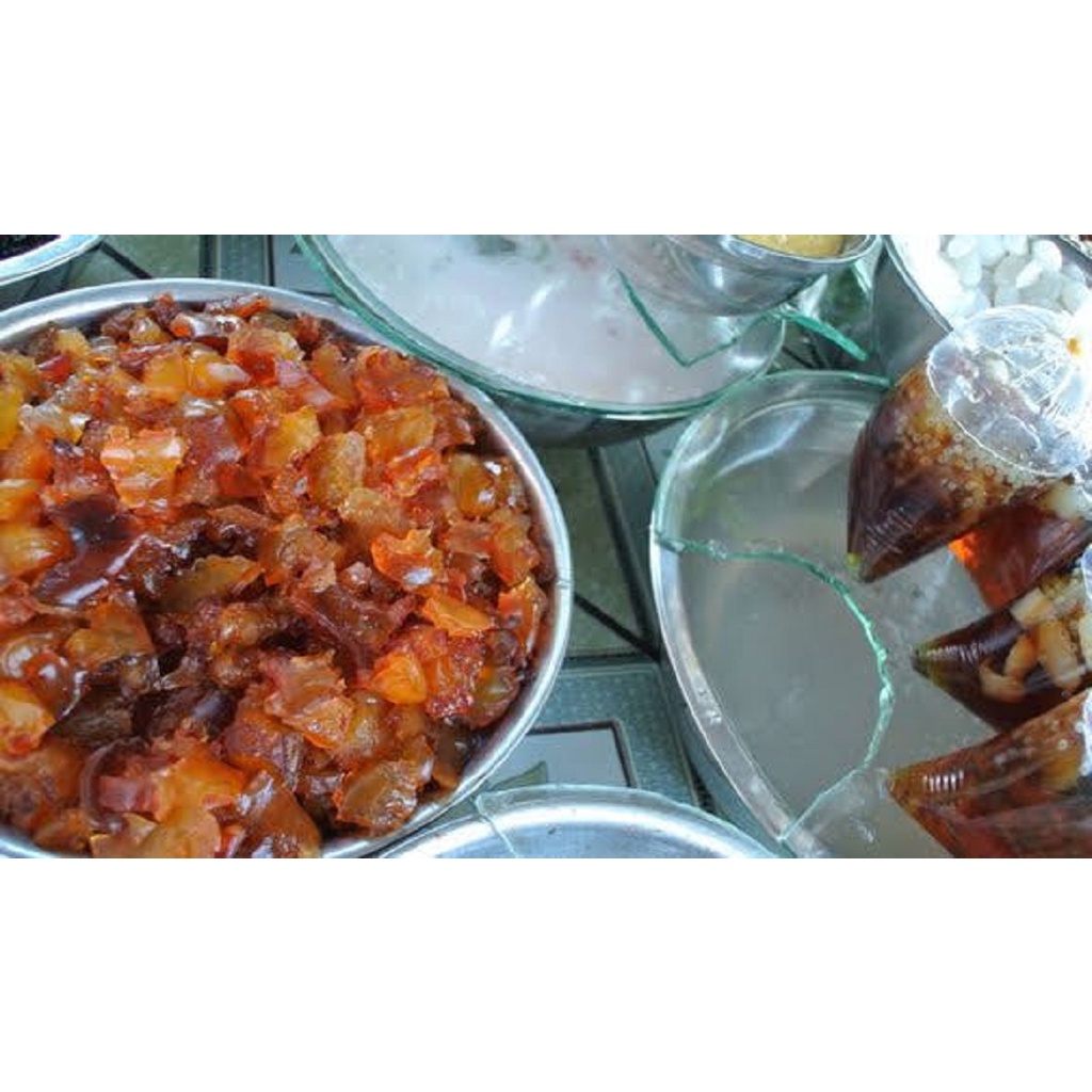 500g Mủ gòn khô dùng cho món chè hạt é sương sa, sâm bổ lượng - CHỈ BÁN LOẠI 1 BAO NỞ