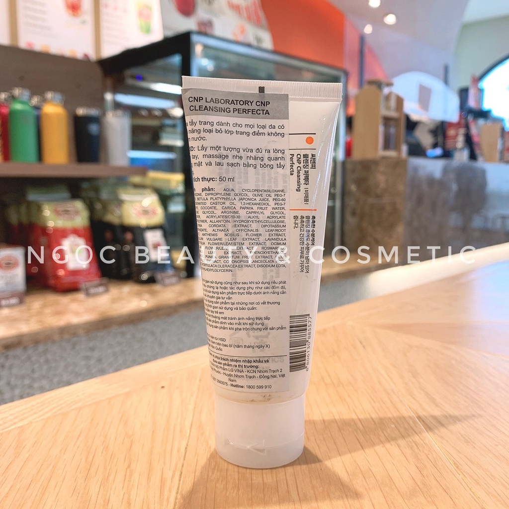Tẩy trang CNP Laboratory Cleansing Perfecta 50ml