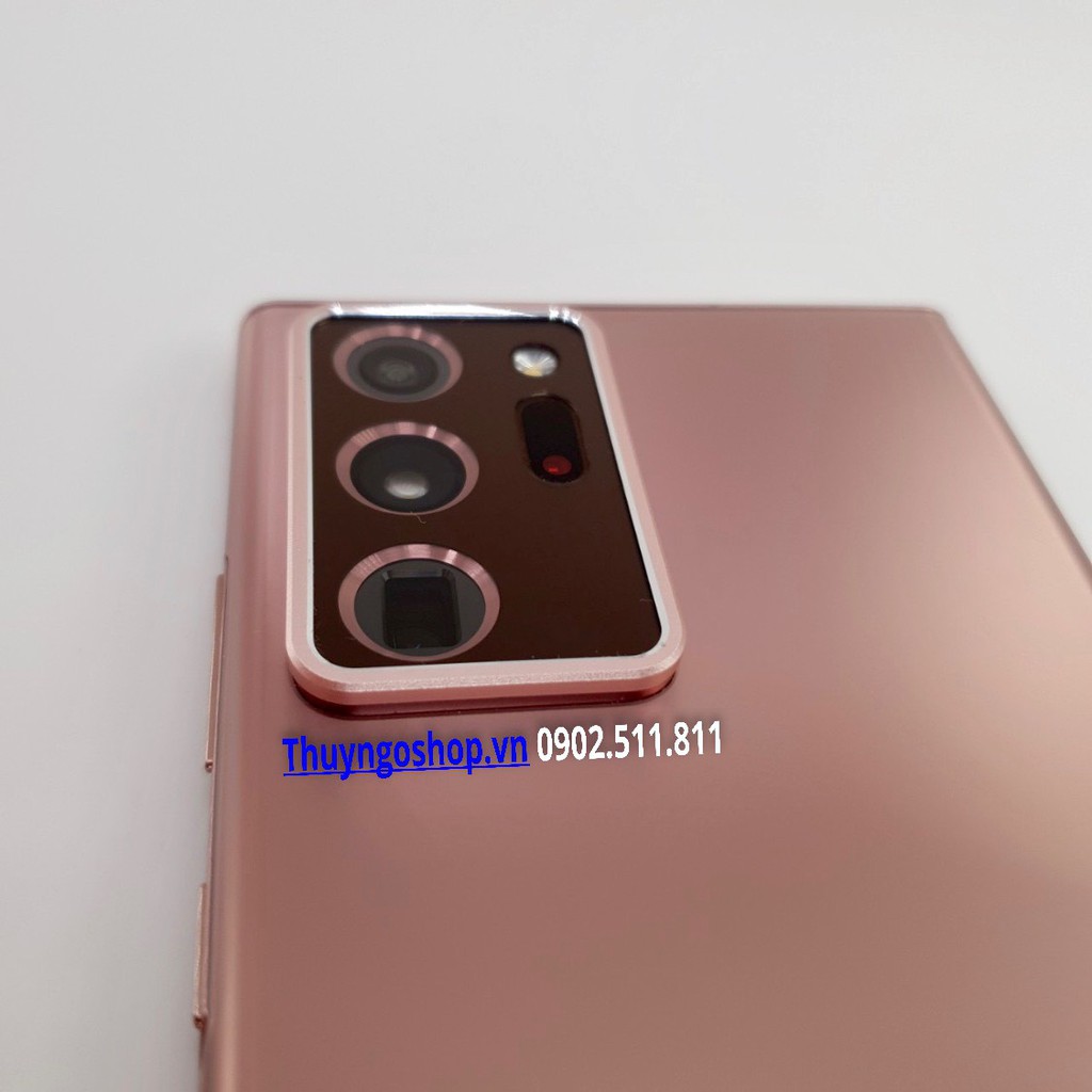 Samsung Note20 / Note20 Ultra - Dán chống trầy đặc biệt dành riêng cho camera + viền kim loại camera