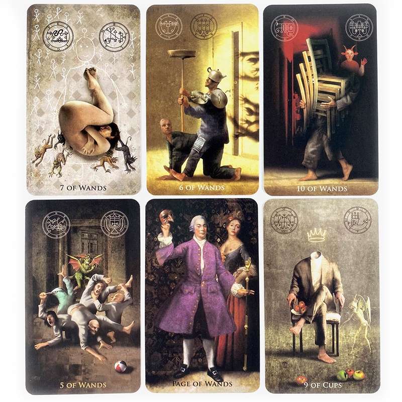 Madhouse Tarot Card Game Bộ Thẻ Bài Tarot Độc Đáo Chất Lượng Cao