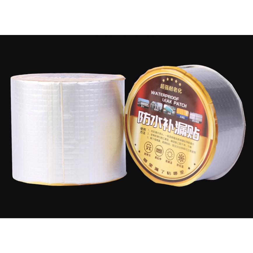 Cuộn Keo Chống Thấm - Dán Tường, Dán Mái Tôn Siêu Dính, Chống Dột 5cmx10M