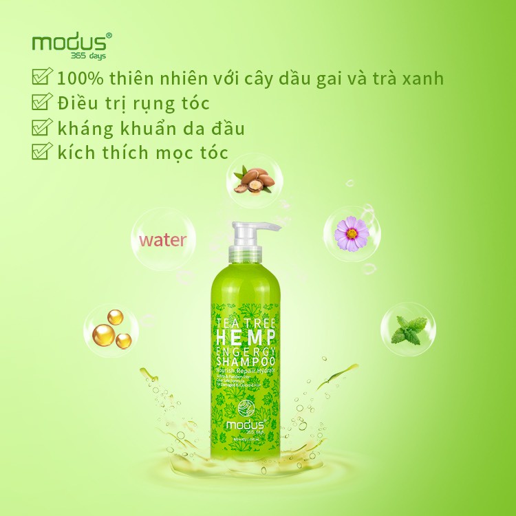 Combo Dầu Gội Modus Hemp - Dầu Xả Modus Protein Thích Hợp Với Mọi Loại Tóc Khô Sơ Rối, Tăng Cường Sức Đề Kháng Cho Tóc | BigBuy360 - bigbuy360.vn