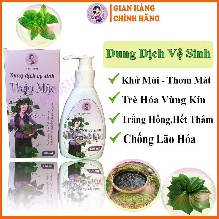 Mộc Nhan Natural, Handmade Dung Dịch Vệ Sinh Phụ Nữ, Tiemxuongrong , Mộc Nhan 150ml - 100% Thiên Nhiên