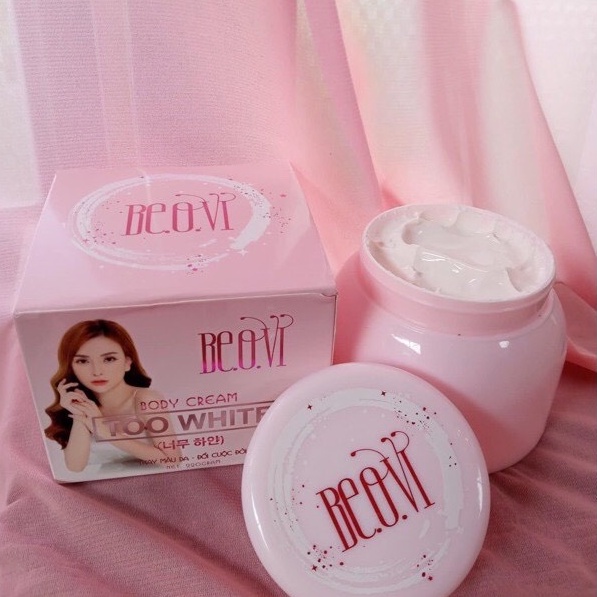 Kem Dưỡng Da Body Siêu Trắng BEOVI TOO WHITE Ca Sỹ Thu Thủy, Chăm Sóc Da 220G | BigBuy360 - bigbuy360.vn