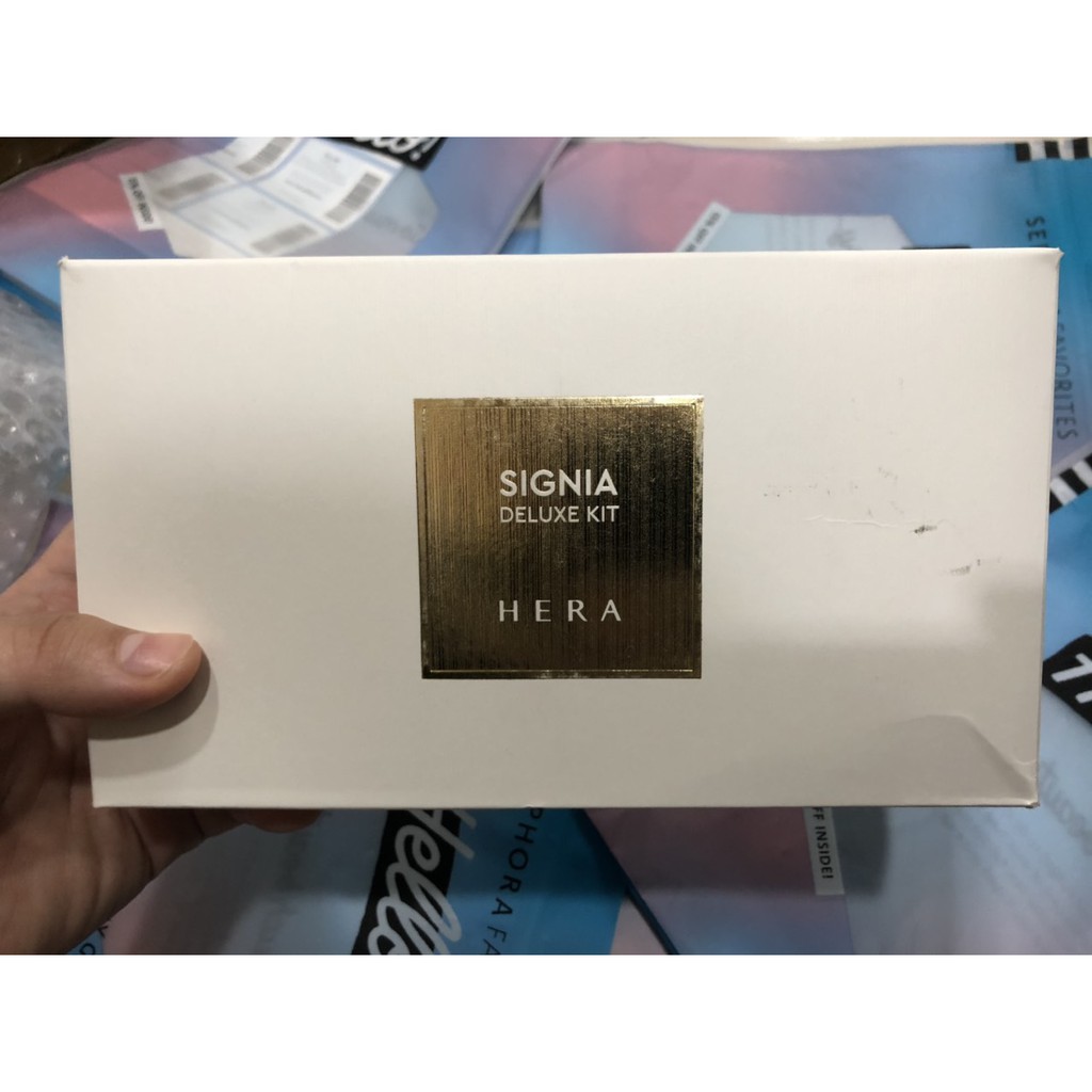 [AUTH 1000%] Gift Set Hera  Signia Deluxe Kit 5 món - Bộ sản phẩm trẻ hóa da Hera vàng 24k