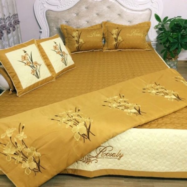 Vỏ chăn Trần bông 3 lớp lồng đc ruột bông