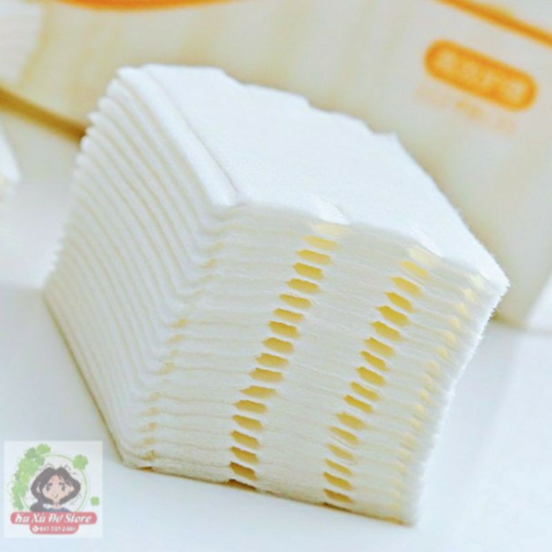 Bông tẩy trang cotton pads 222 miếng 2 mặt 3 lớp mềm mại an toàn cho da nhạy cảm SURI MINA STORE | BigBuy360 - bigbuy360.vn