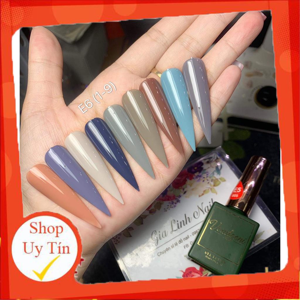 Sơn gel VDN | Set E6 (1-9)