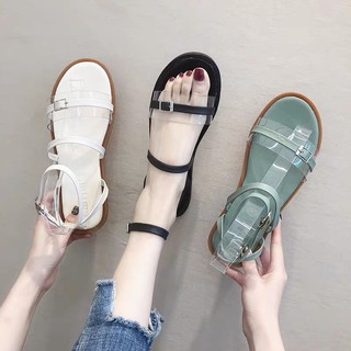 Sandal bệt quai ngang