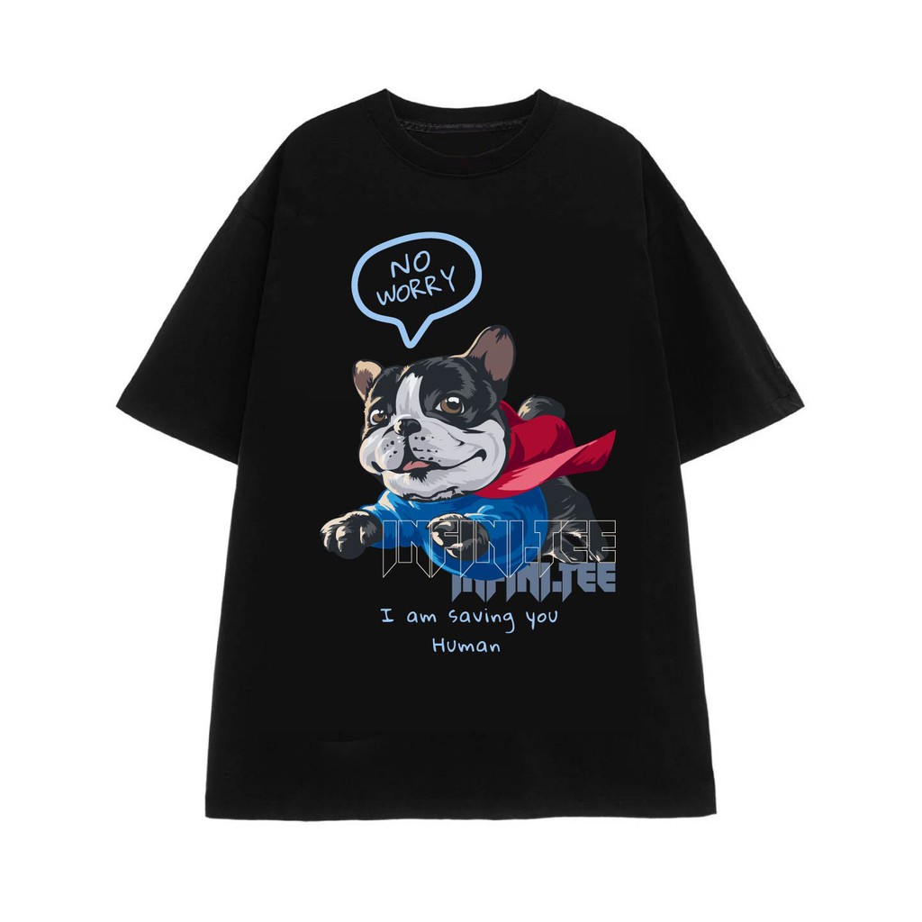 Áo thun INFINITEE Fni0847, Thun 100% Cotton - form rộng Unisex.