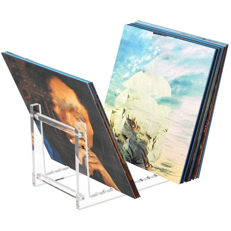 Giá Đỡ Thu Âm Bằng Vinyl Trong Suốt Để Bàn