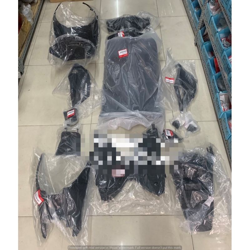 DÀN NHỰA NHÁM LEAD 110 ( full 16 món có lò xo )  ZIN CHÍNH HÃNG HONDA