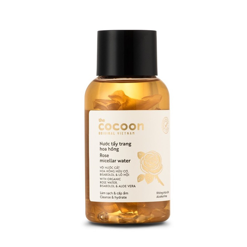 Nước tẩy trang hoa hồng cocoon 140ml