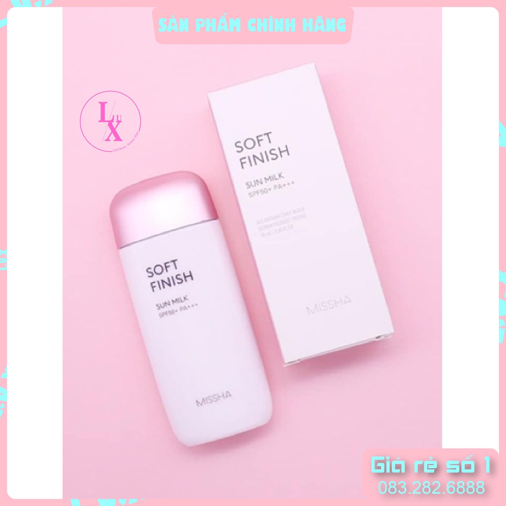 Sữa Chống Nắng Missha All-Around Safe Block Sun Milk 70ml