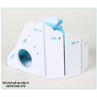nhà gỗ ép hamter mẫu 9