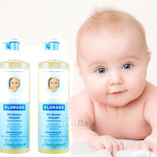 Sữa tắm klorane bebe 500ml Pháp mẫu mới