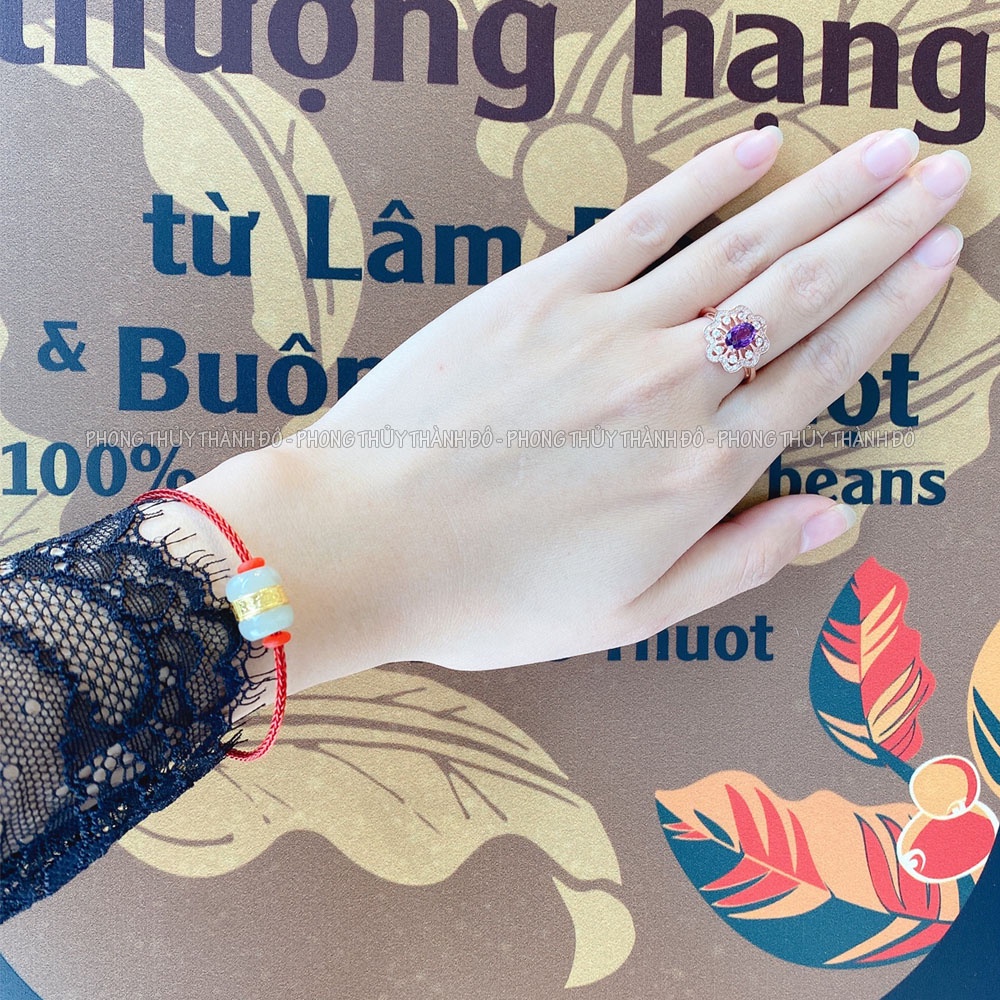 Vòng Tay Lu Thống Bạch Ngọc - Vật Phẩm Cầu May Mắn, Tài Lộc, Thông Thuận - Phong Thủy Thành Đô
