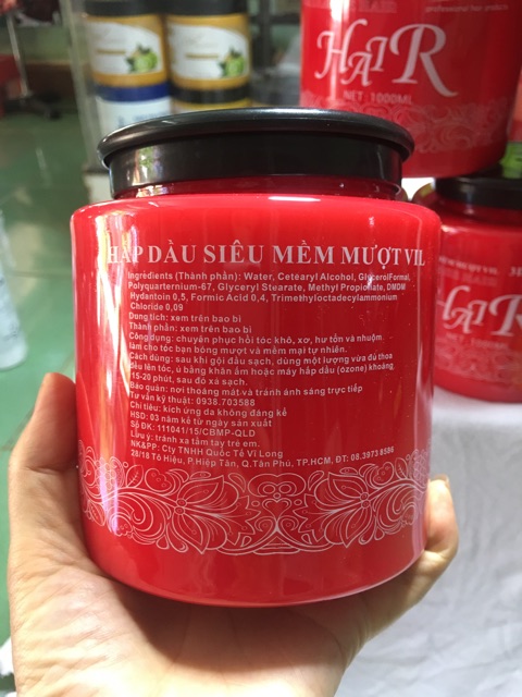 Hấp dầu siêu mượt VIL 1000ml