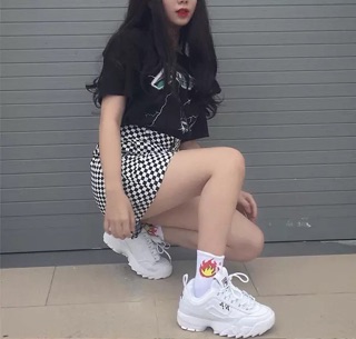 Giày thể thao dáng fila ❤️