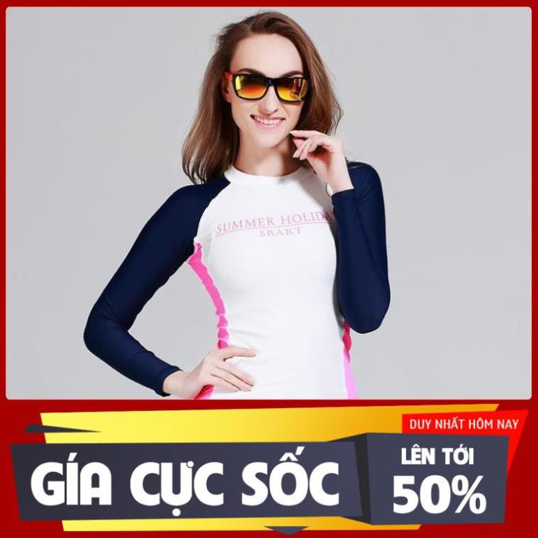 Áo bơi dài tay Sbart nữ 2 * xịn | BigBuy360 - bigbuy360.vn