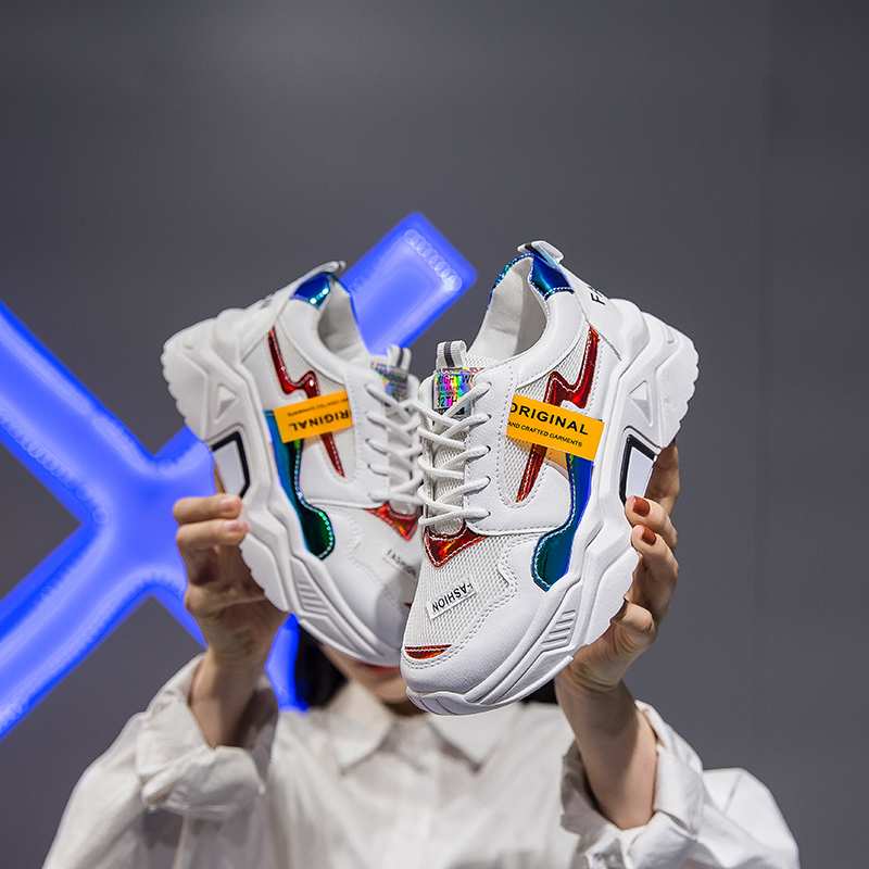 Giày Sneaker Phối Lưới Thời Trang Cho Nữ