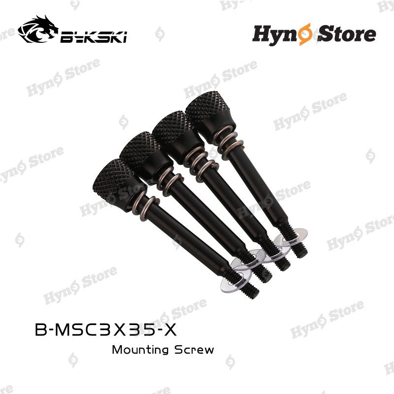 Bộ ốc vít block CPU Bykski 115x 1366 B-MSC3X35-X Tản nhiệt nước custom - Hyno Store