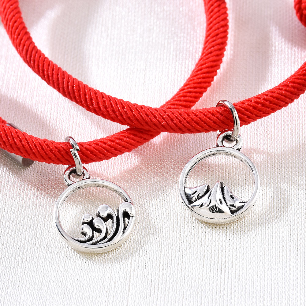 Vòng Tay Nam Châm 6 Màu Xinh Xắn Cho Cặp Đôi