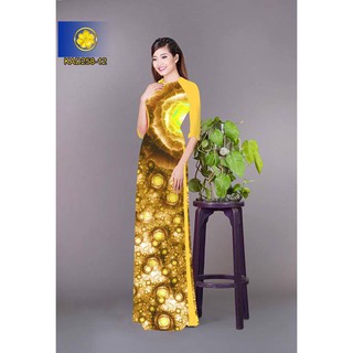 Vải Áo Dài Tằm Ý, Lụa Nhật  KAD258