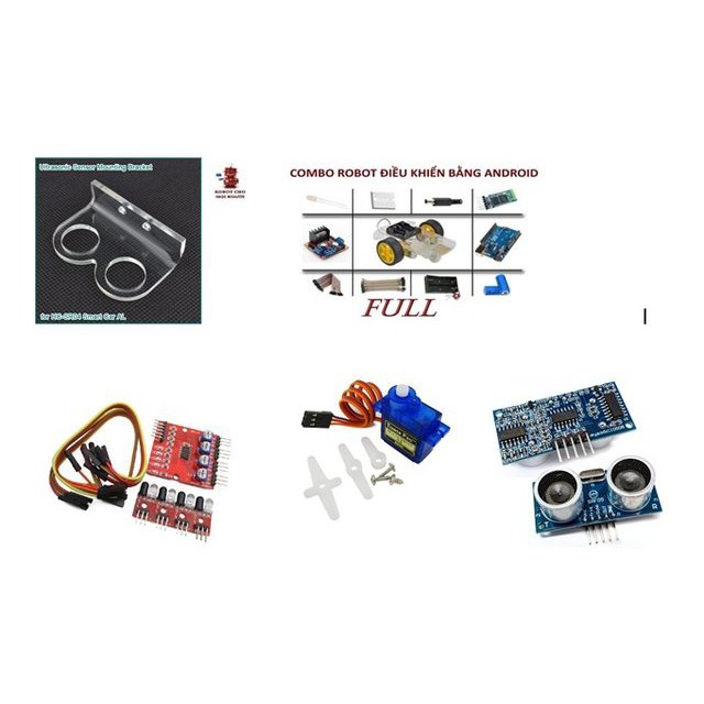 Set linh kiện basic robots 3 in 1 (full)- Điện tử 2T