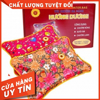 Túi chườm sưởi ấm nóng lạnh HƯỚNG DƯƠNG LỚN(33x24x7)