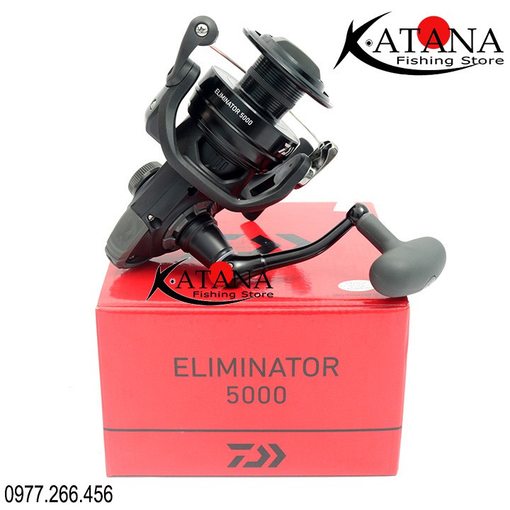 Máy câu Daiwa Eliminator 5000 - máy câu bạo lực