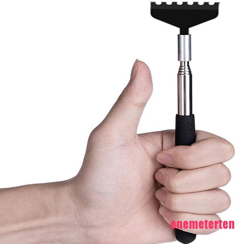 Stainless Steel Retractable Itching Scratching Rake Massage Tool Back Tel