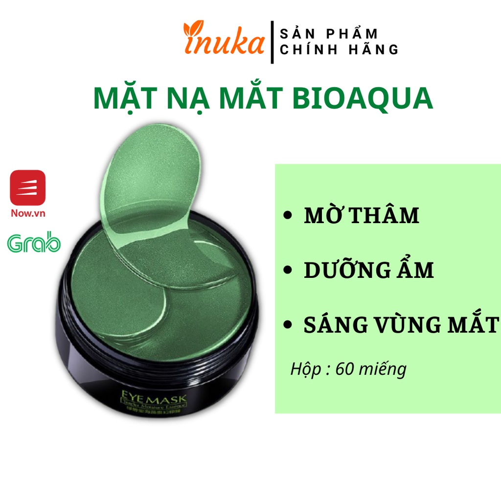 Mặt Nạ Mắt Bioaqua, Đánh Bay Thâm Quầng Mắt, Xoá Tan Bọng Mắt ( 60 miếng )