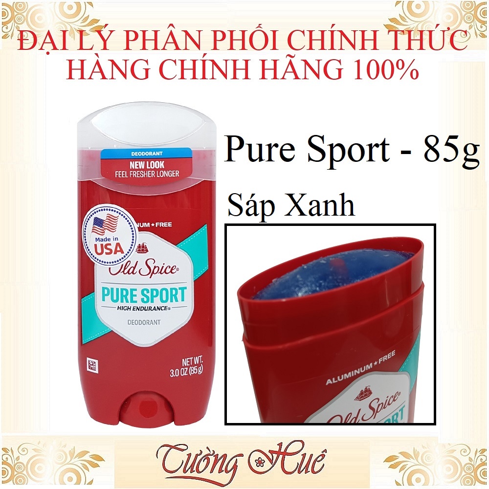 Lăn Khử Mùi Nam Old Spice Sáp Xanh - 85g