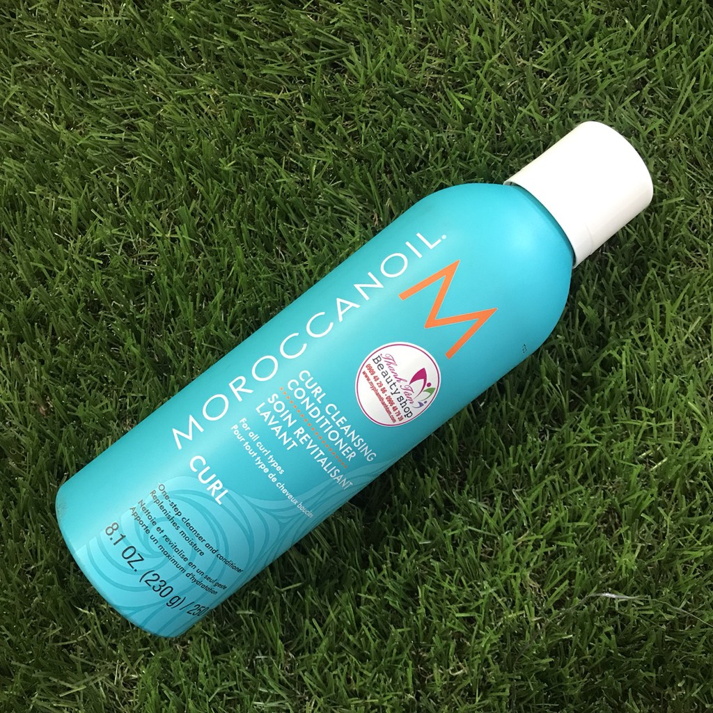 Chính hãng  Dầu xả làm sạch sóng xoăn Curl Cleansing Conditioner Moroccanoil 250ml ( New 2021 )