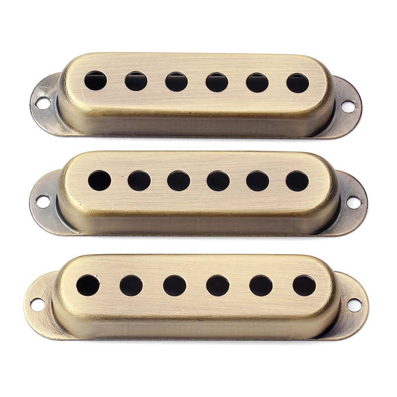 Bộ 3 Vỏ Bọc Pickup Đàn Guitar Điện Một Cạnh 48mm / 50mm / 52mm Bằng Đồng Thau