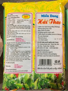 Miến dong Hải Thao 500g