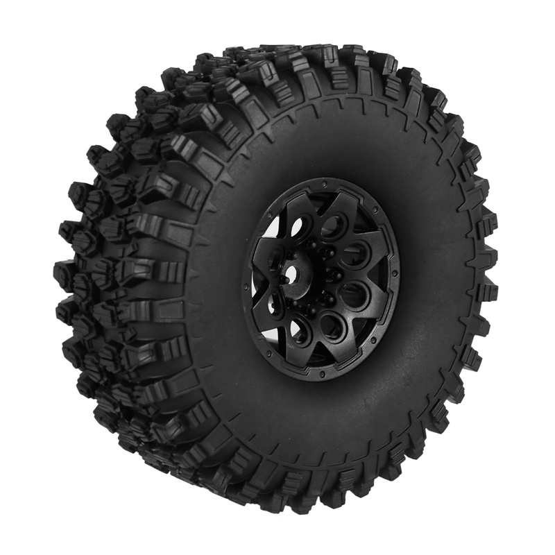 Bộ 4 Bánh Xe 120mm 1.9 Cho Xe Điều Khiển Từ Xa Traxxas TRX4 RC4WD D90 Axial SCX10 II III Redcat MST 1 / 10
