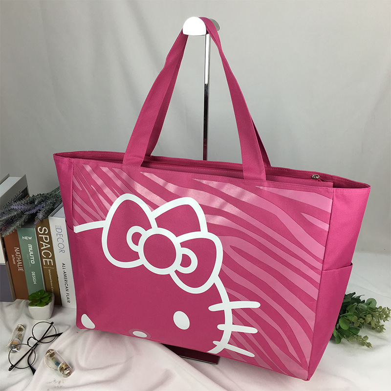 Túi vải Cỡ Lớn Họa Tiết Hello Kitty KN3301