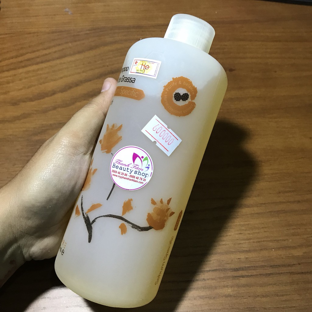 Dầu Gội Chống Nhờn Cute Grassa Purifying Shampoo TEOTEMA 500ml