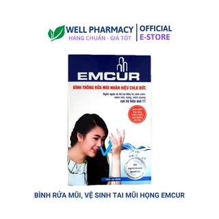 Bình rửa mũi người lớn 300ml emcur