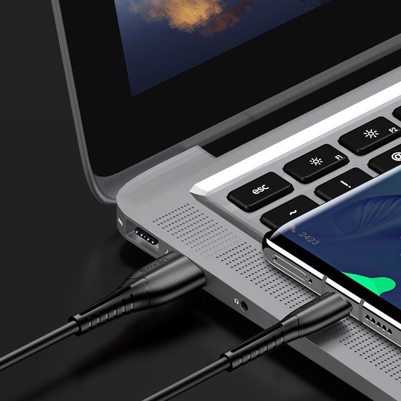 Usams Dây Cáp Sạc Nhanh U35 3 Trong 1 USB Micro Type C IP Dài 1M