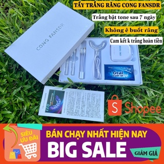 Tẩy trắng răng tại nhà, máy tẩy trắng hiệu quả, tẩy trắng an toàn, không ê buốt răng