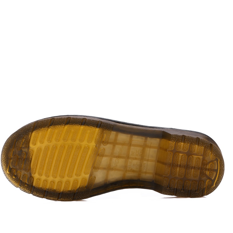 Giày Da Martin Mũi Tròn Cỡ Lớn Dr1461 Thời Trang Cho Nam Nữ
